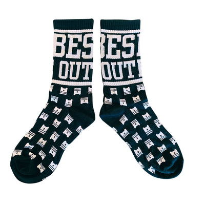 Piston Socks - Black/Grey